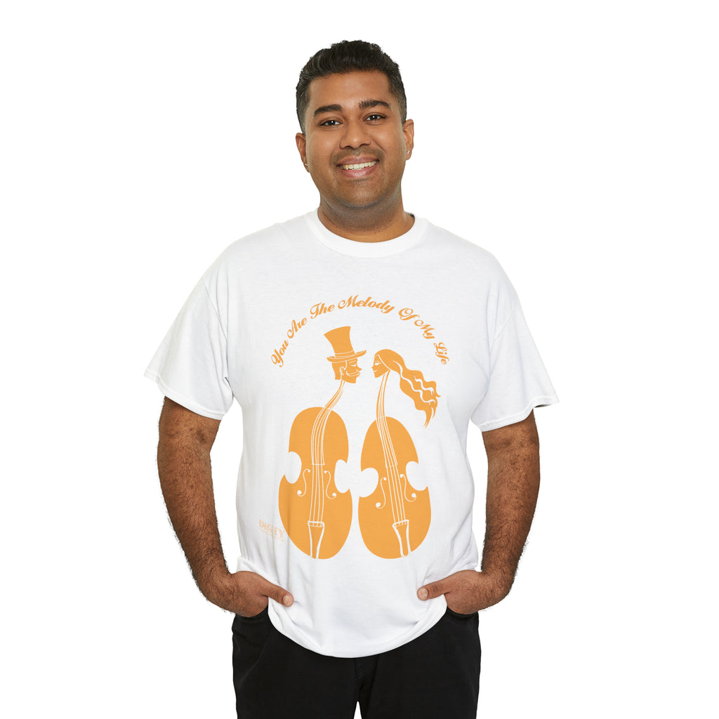Copy of Unisex Heavy Cotton Tee...You Are The Melody Yel