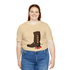 Unisex Jersey Short Sleeve Tee. Love Over Fear