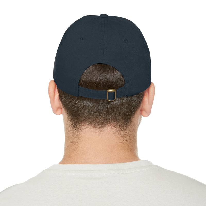 Dad Hat with Leather Patch. I See God In You