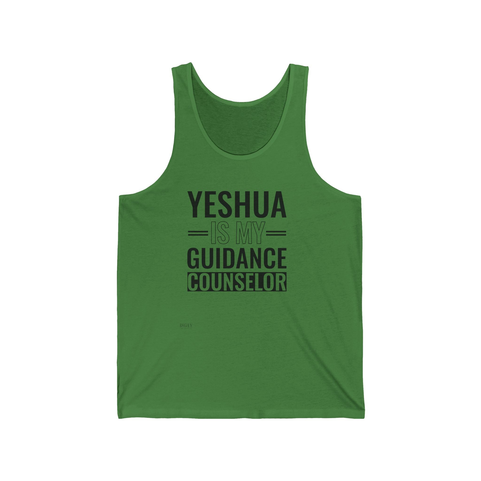 Yeshua Is My Guidance Counselor Tank — Christian Faith Inspirational Tank Top