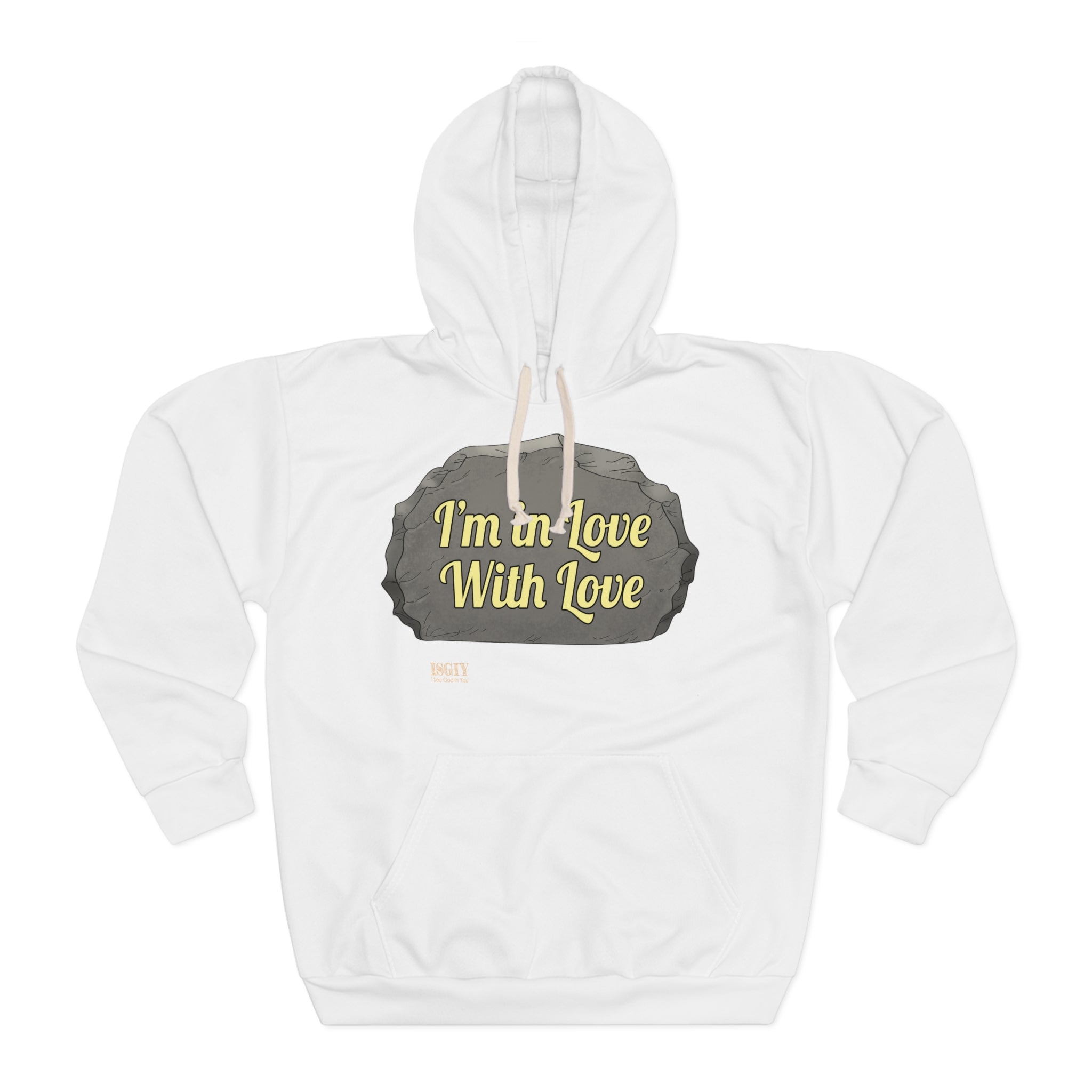 AOP Unisex Pullover Hoodie Thank You For Loving Me
