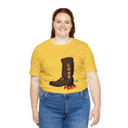 Unisex Jersey Short Sleeve Tee. Love Over Fear