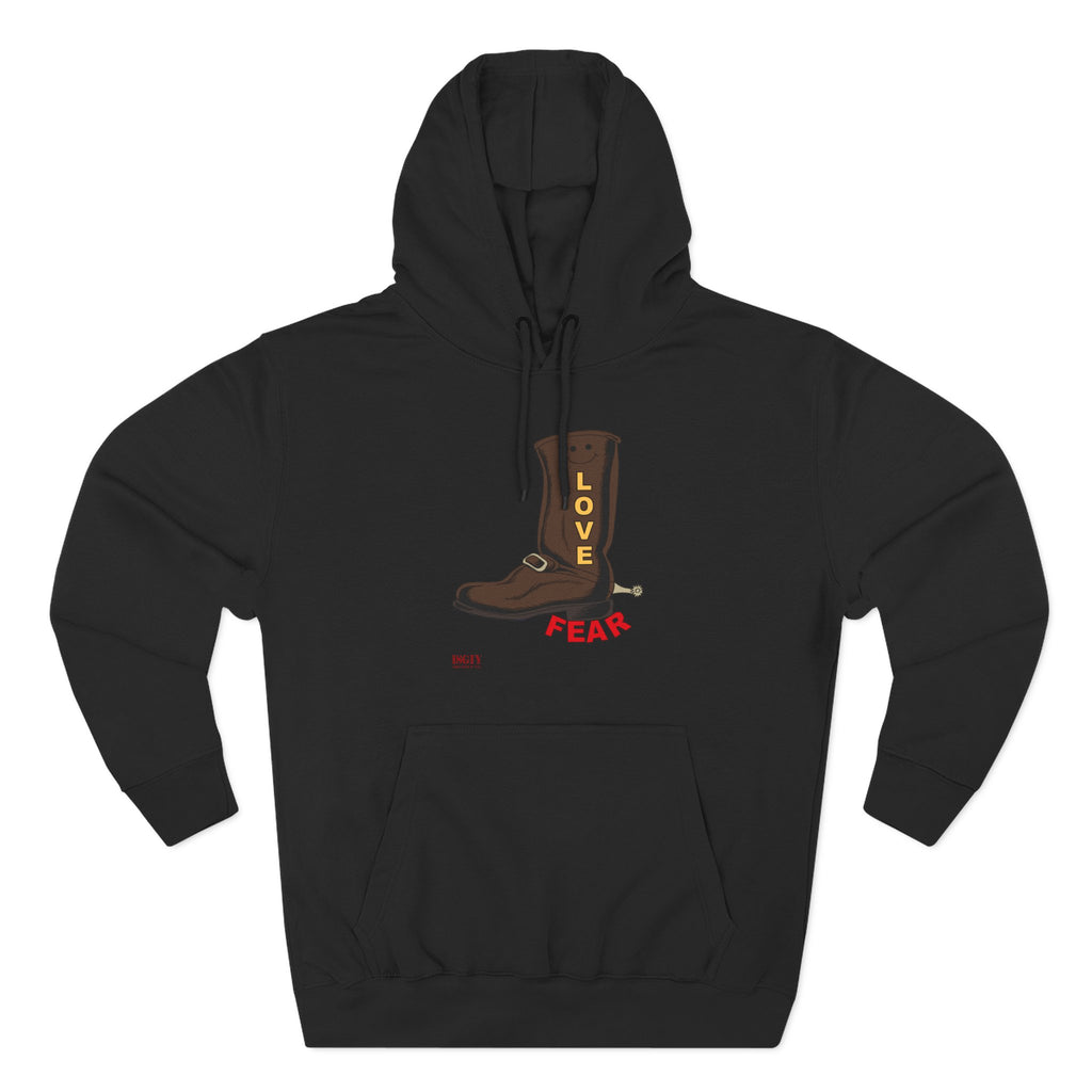 Unisex Premium Pullover Hoodie...Love Over Fear