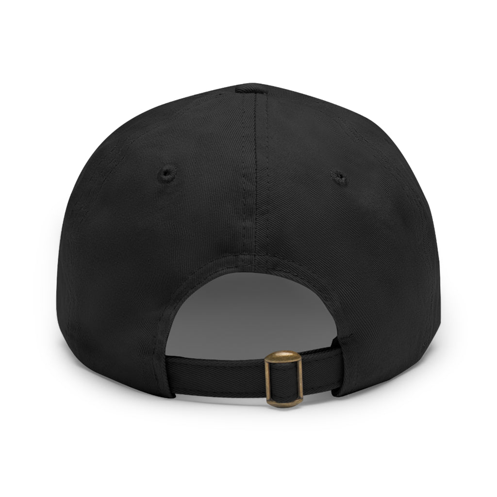 Dad Hat with Leather Patch. People Of The Light