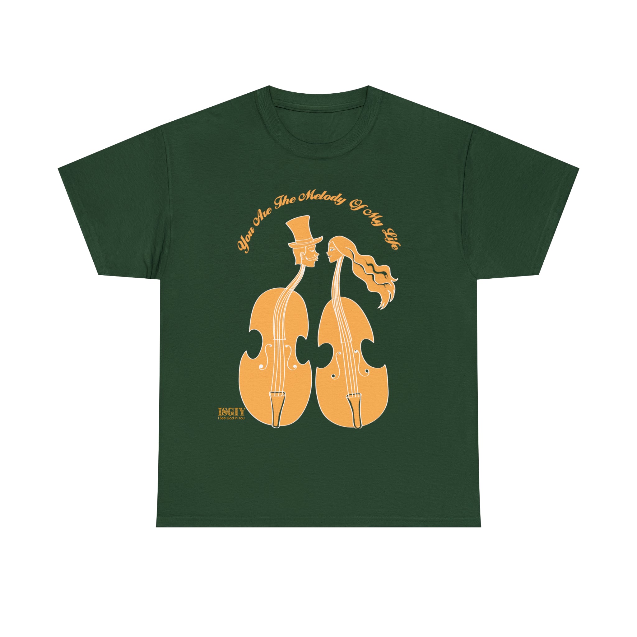 Copy of Unisex Heavy Cotton Tee...You Are The Melody Yel