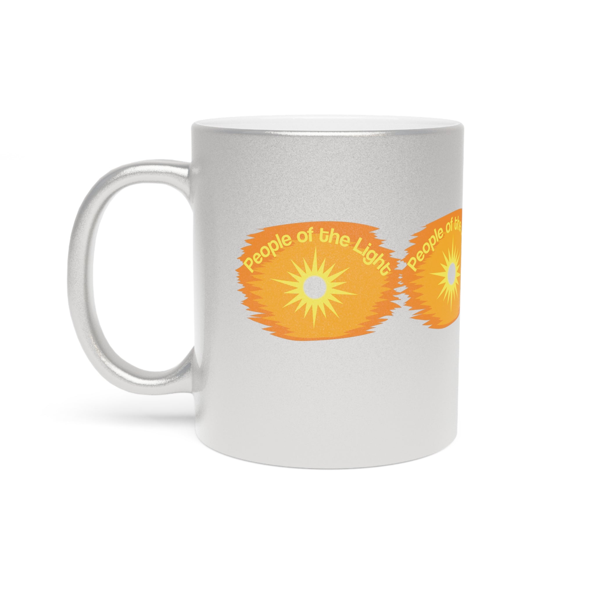 Metallic Mug (SilverGold) People Of The Light