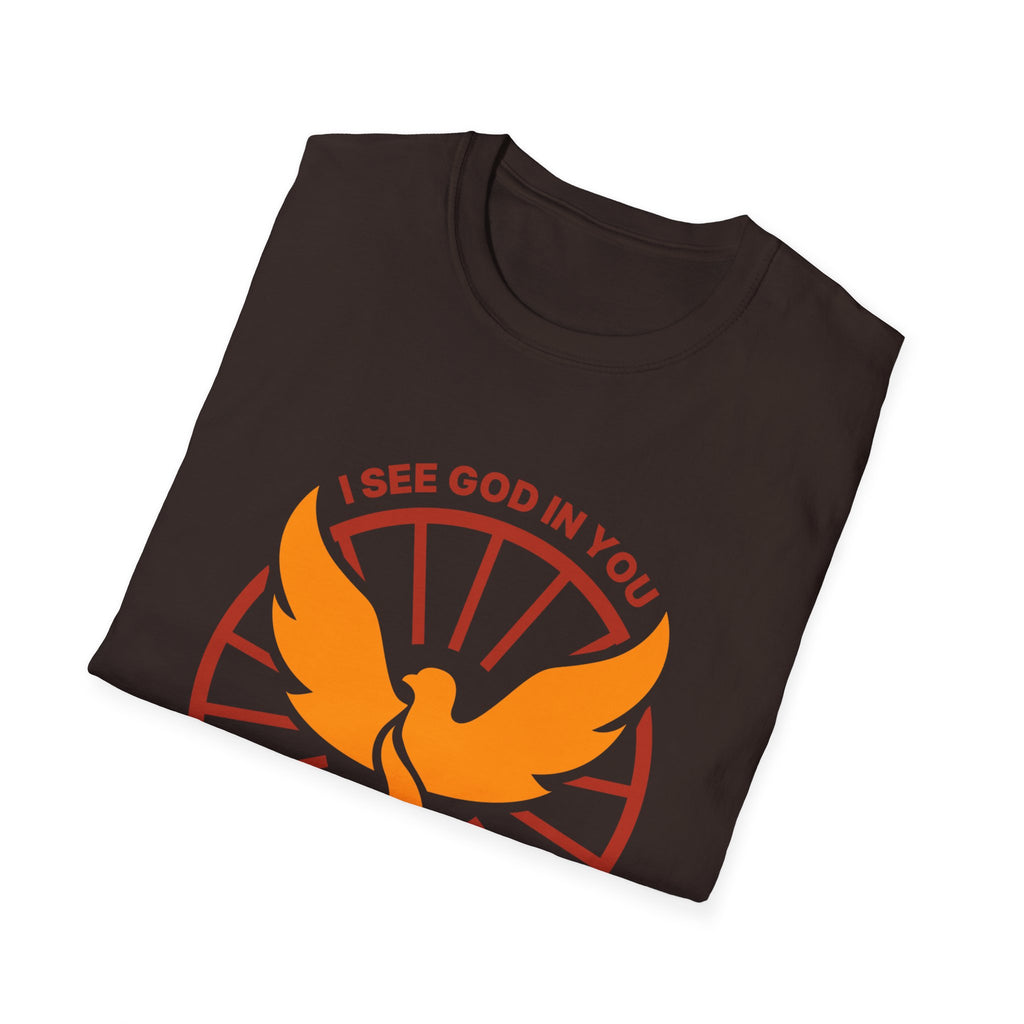 I See God In You Dove T-Shirt — Christian Faith Inspirational Tee