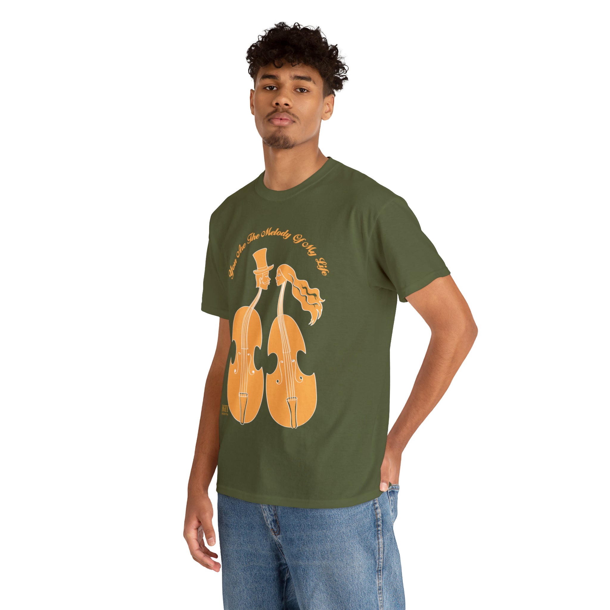Copy of Unisex Heavy Cotton Tee...You Are The Melody Yel