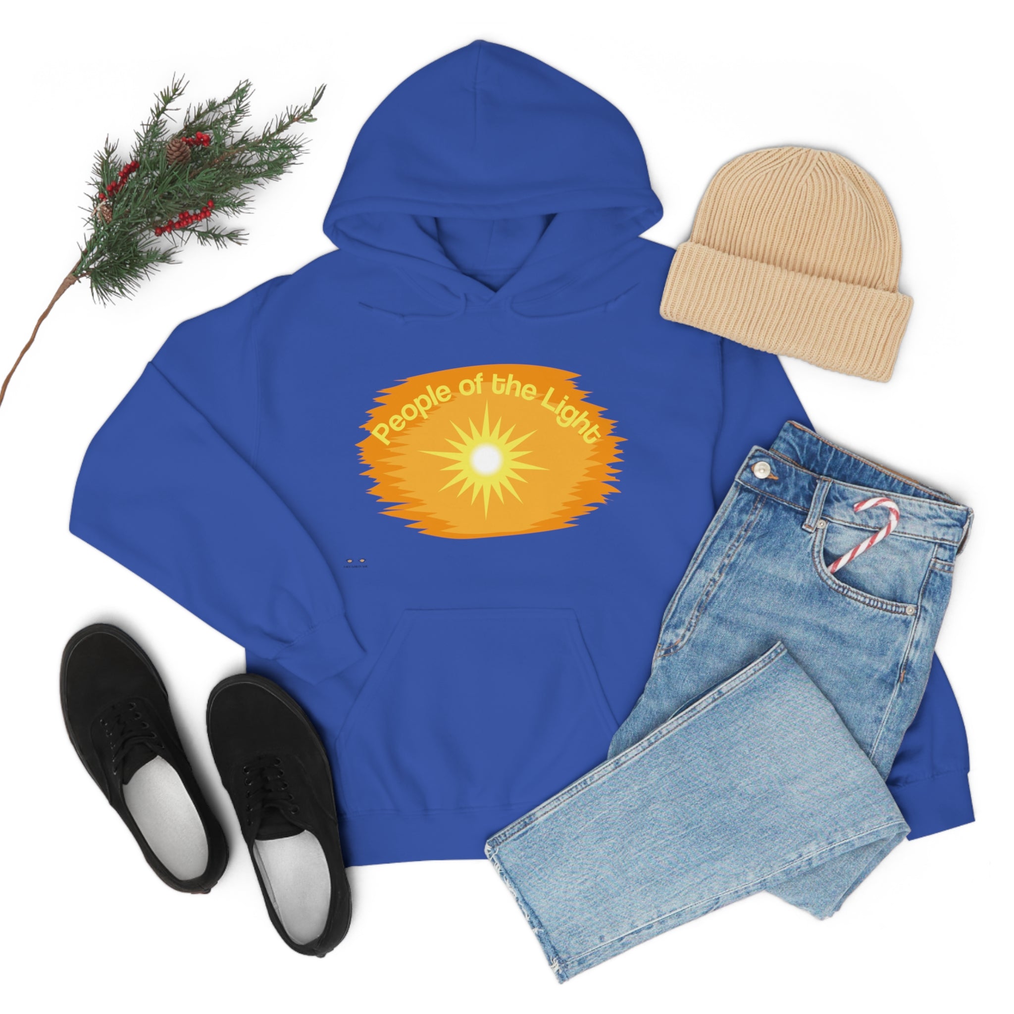 Unisex Heavy Blend Hooded Sweatshirt People Of The Light