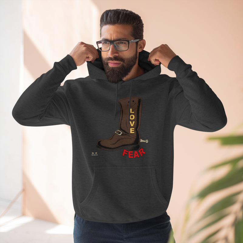 Copy of Unisex Premium Pullover Hoodie...Love Over Fear