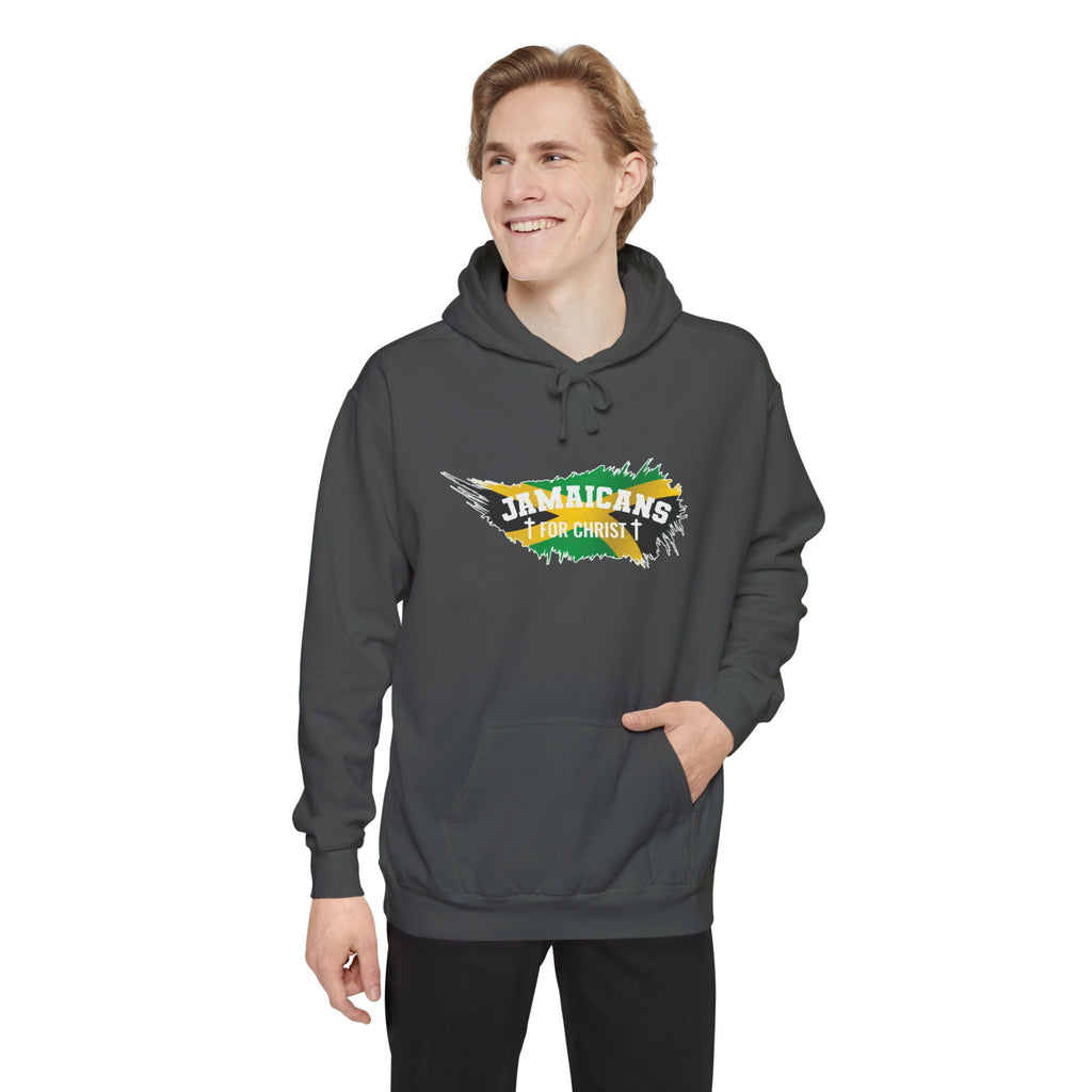 Jamaicans for Christ Flag Graphic Hoodie