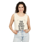 Holy Spirit Is My Pilot Tank Top — Christian Faith Graphic Tank