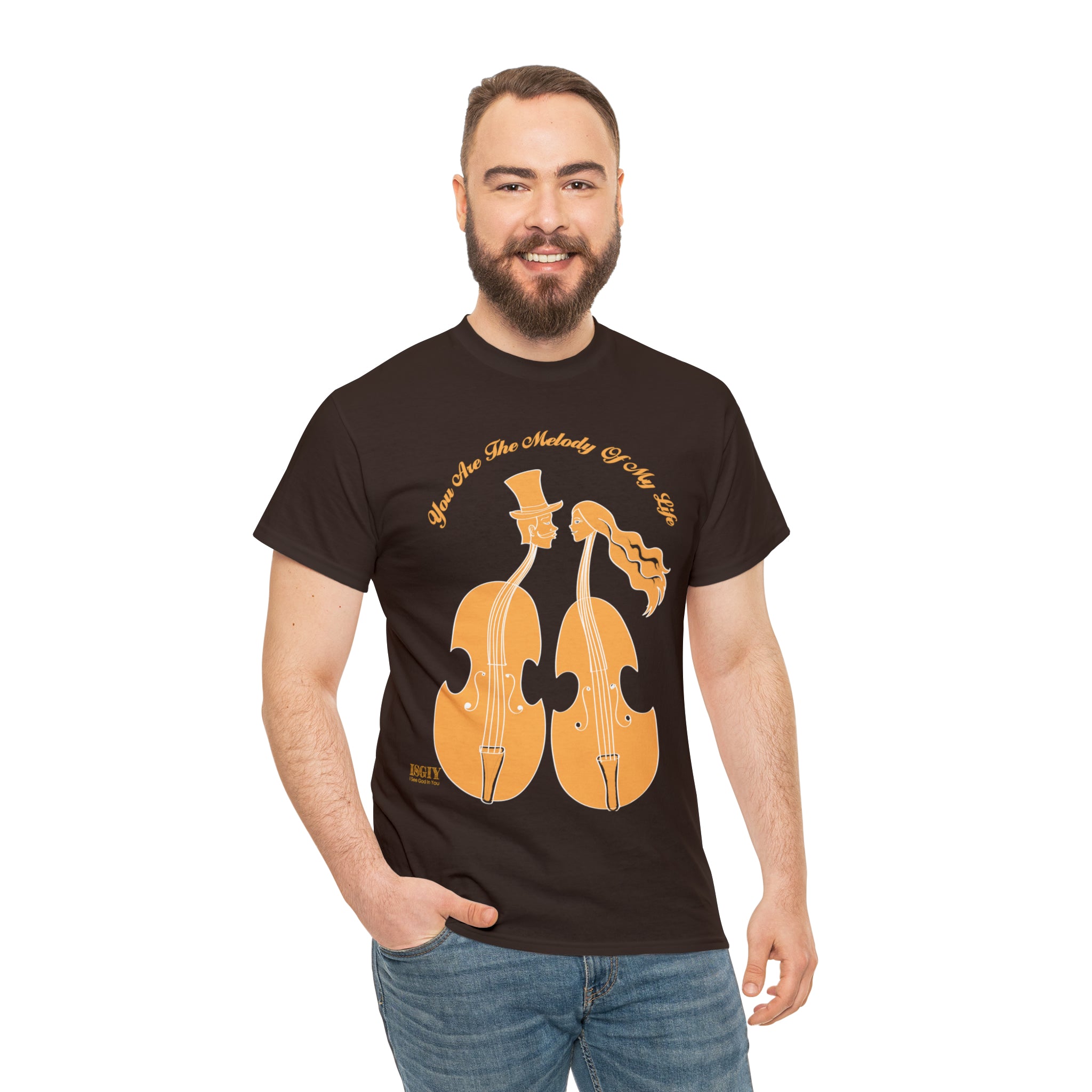 Copy of Unisex Heavy Cotton Tee...You Are The Melody Yel