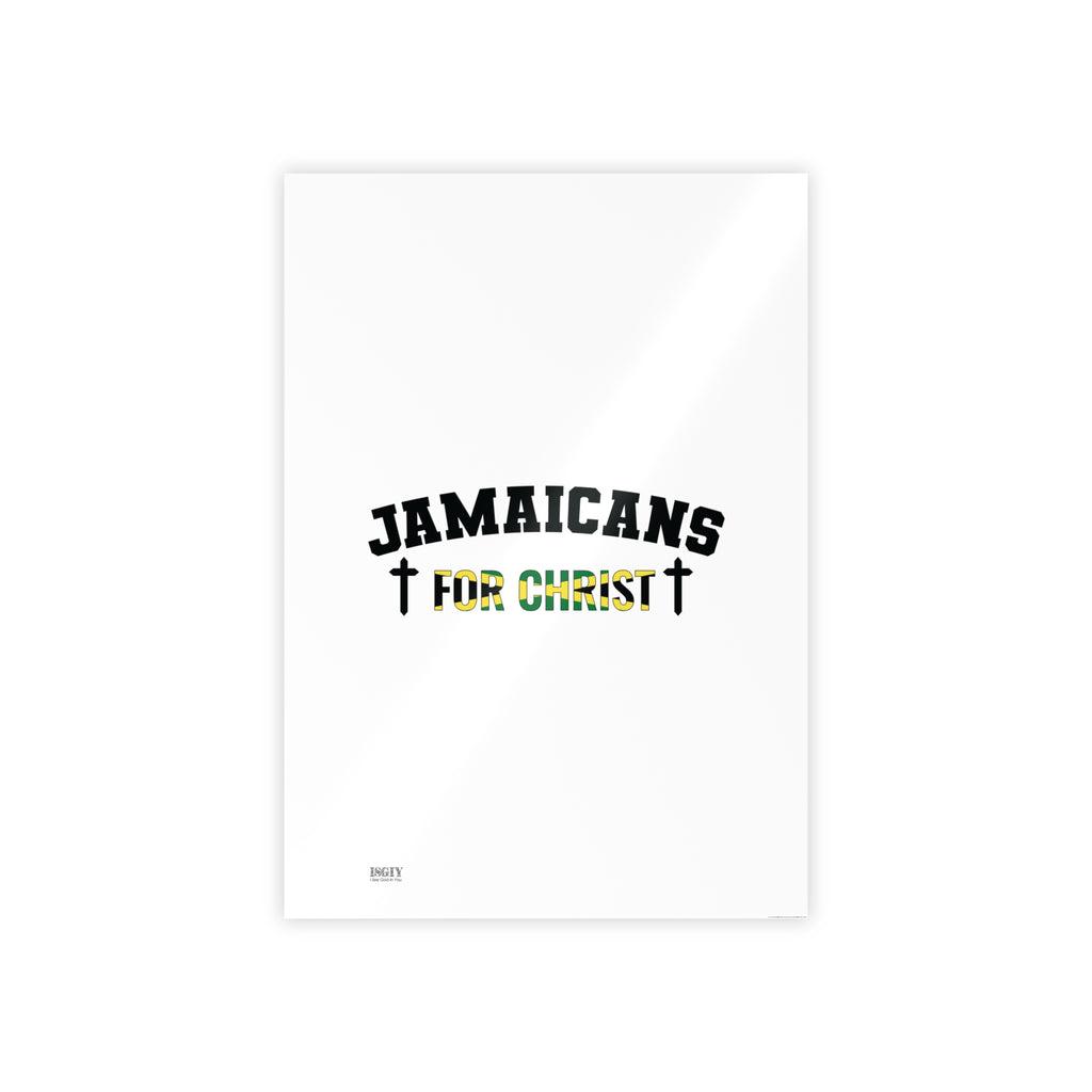 Jamaicans for Christ Poster