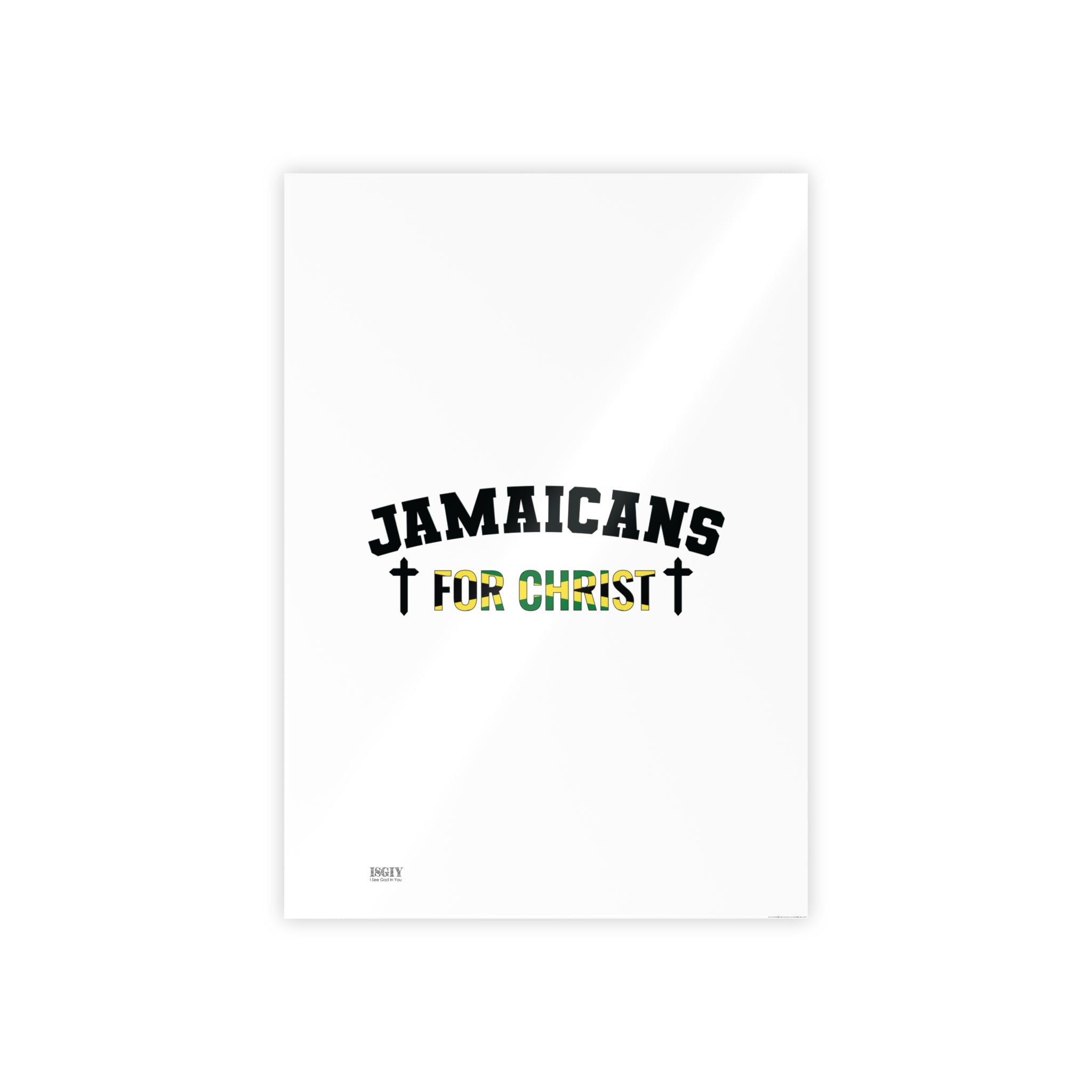Jamaicans for Christ Poster