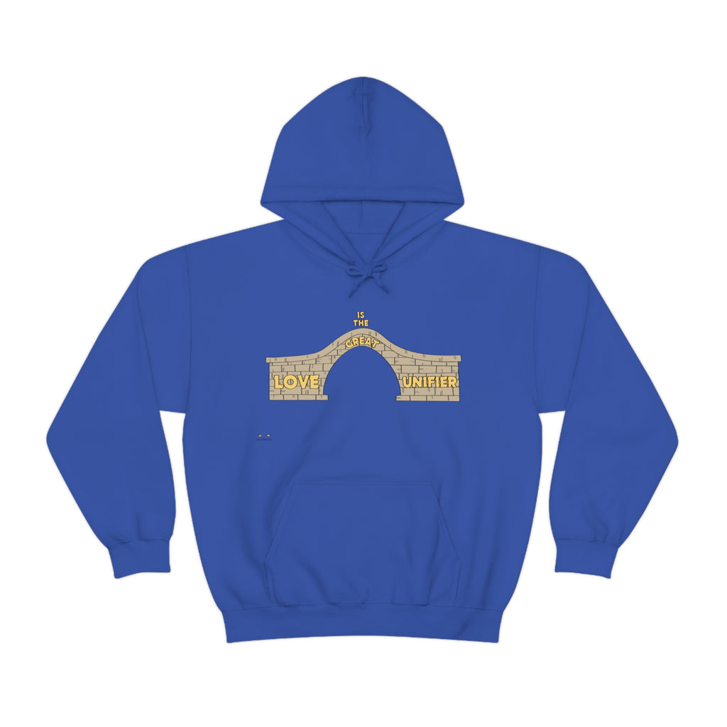 Unisex Heavy Blend Hooded Sweatshirt Love Is The Great Unifier