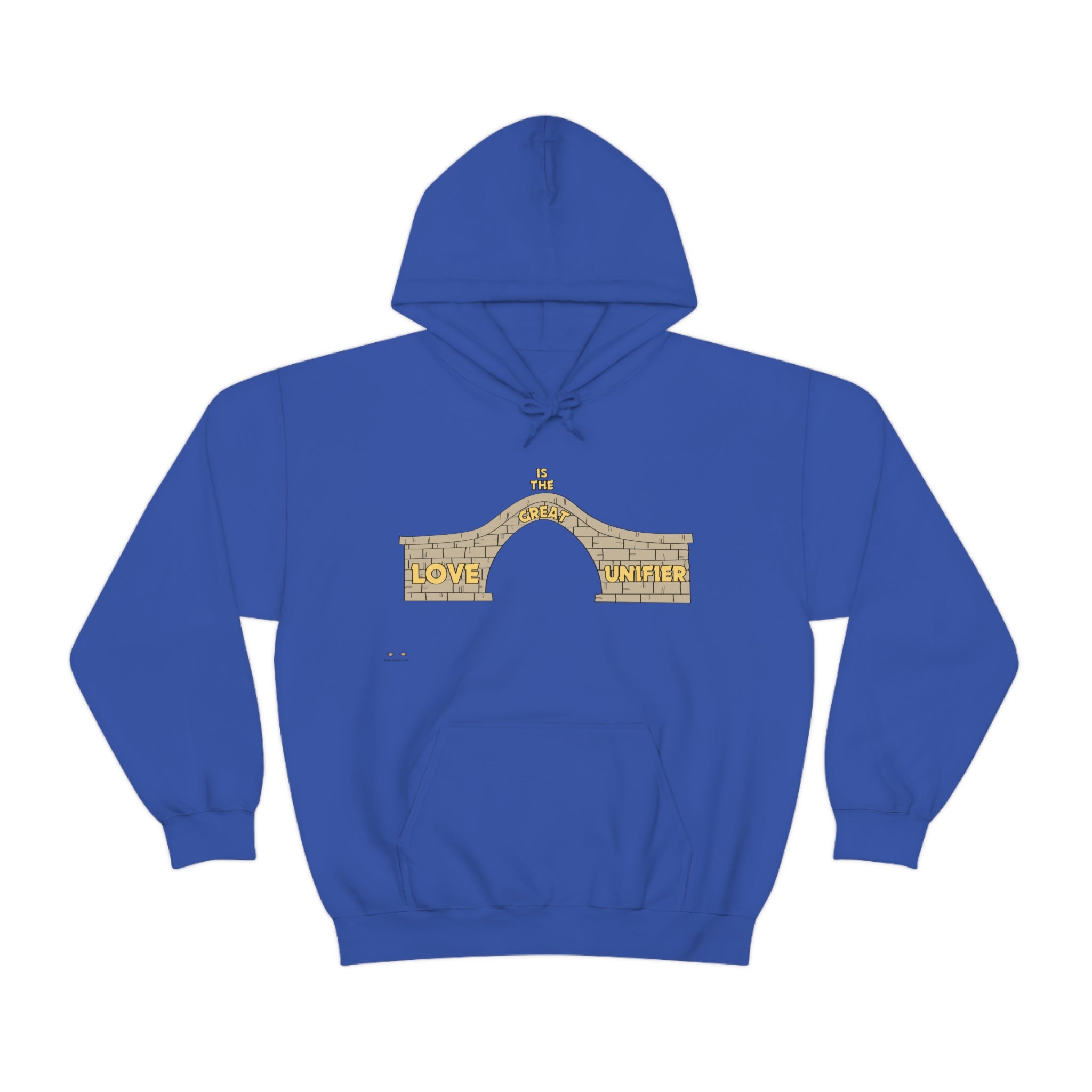Unisex Heavy Blend Hooded Sweatshirt Love Is The Great Unifier