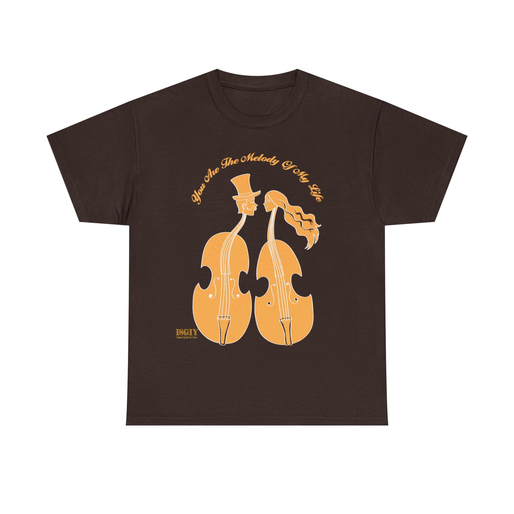 Copy of Unisex Heavy Cotton Tee...You Are The Melody Yel