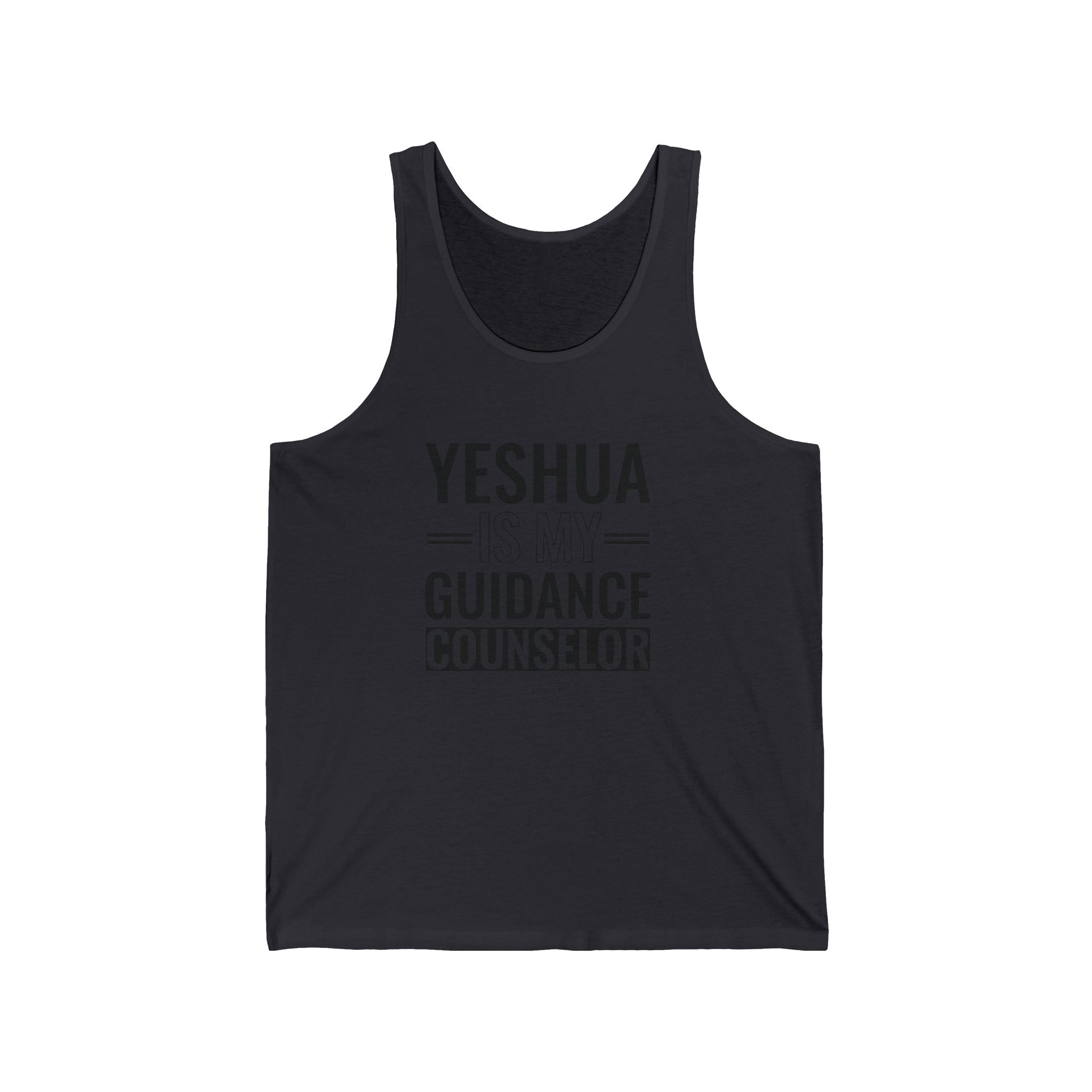 Yeshua Is My Guidance Counselor Tank — Christian Faith Inspirational Tank Top