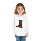 Toddler Pullover Fleece Hoodie Love Over Fear