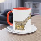 Two-Tone Coffee Mug, 11oz....Love Is The Great Unifier