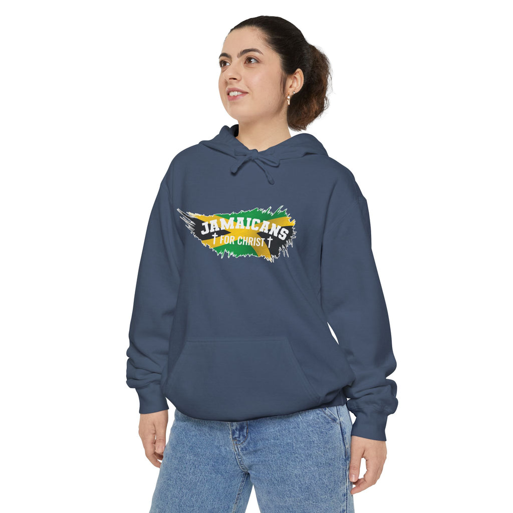 Jamaicans for Christ Flag Graphic Hoodie