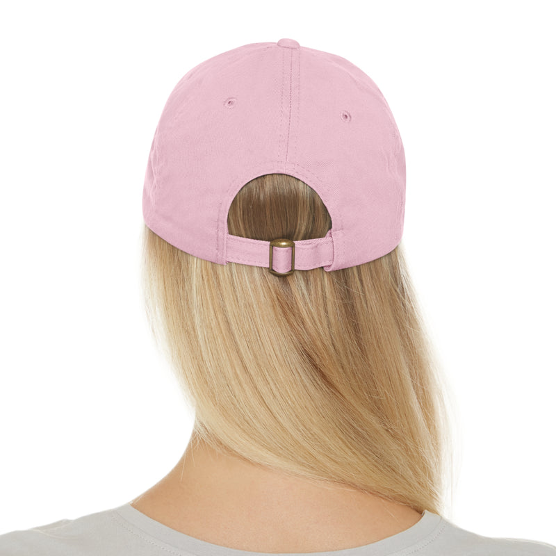 Dad Hat with Leather Patch. I See God In You