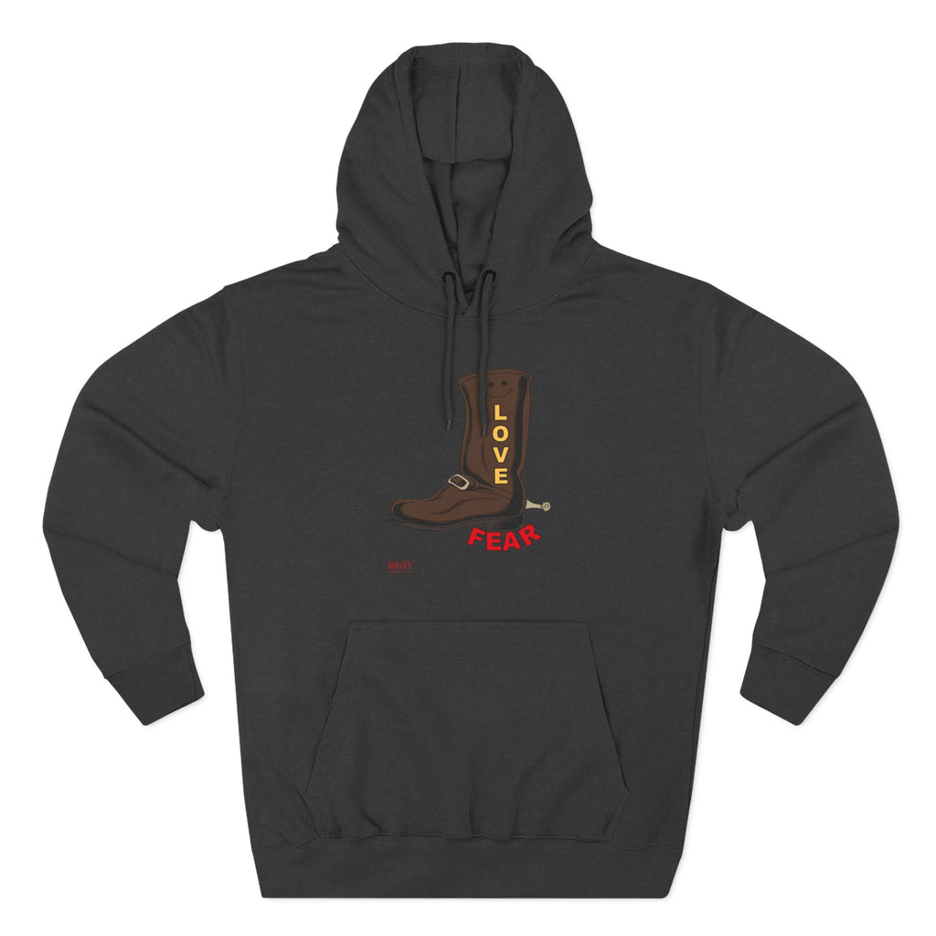 Unisex Premium Pullover Hoodie...Love Over Fear