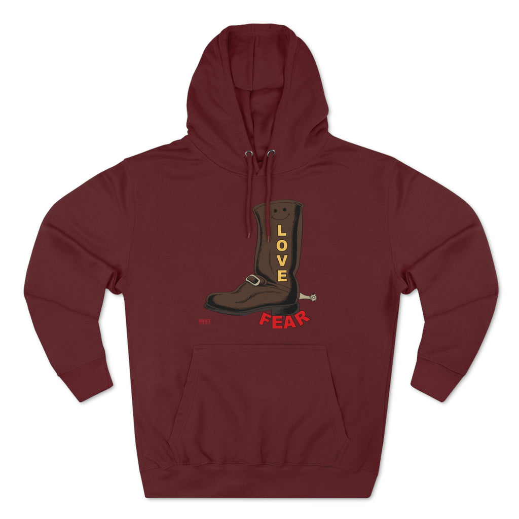 Copy of Copy of Unisex Premium Pullover Hoodie...Love Over Fear