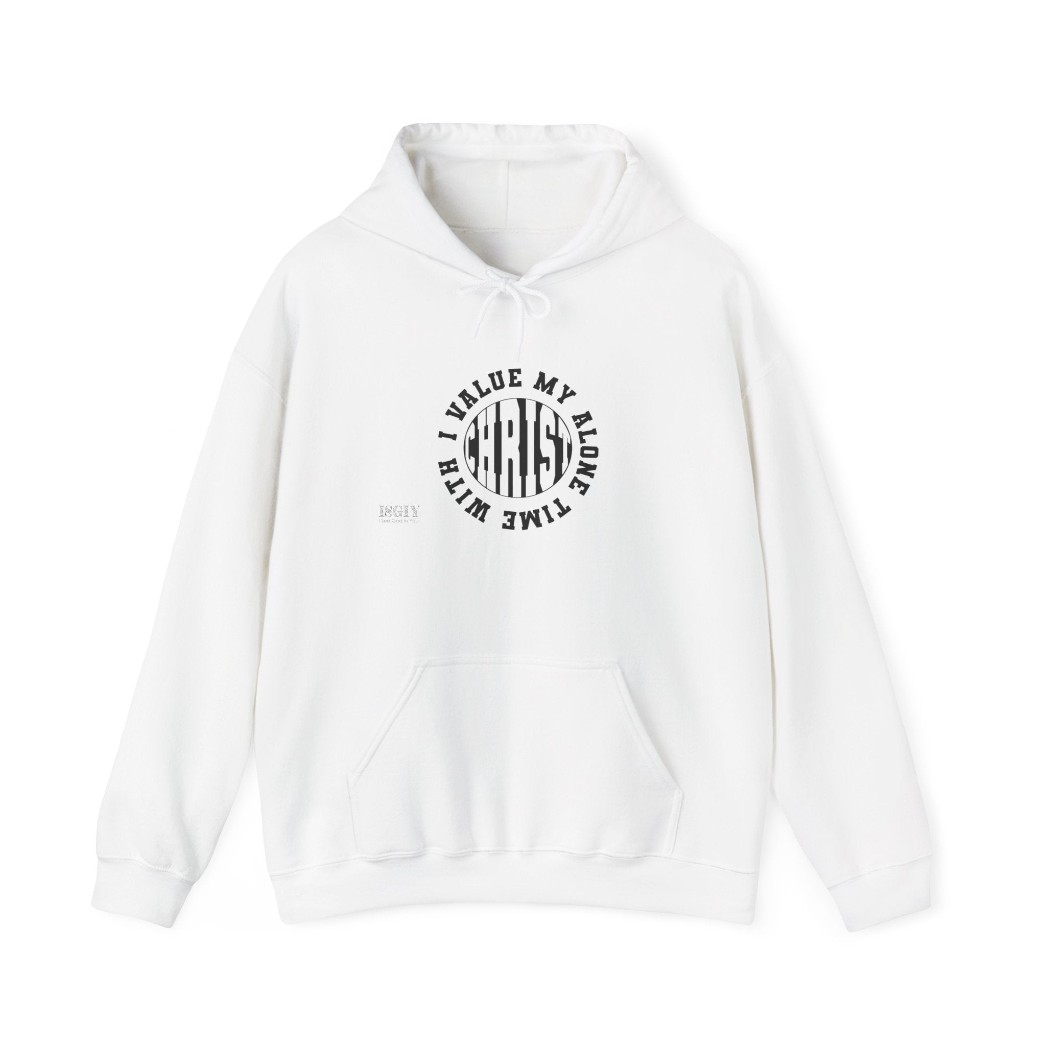 Christian 'I Value My Prayer Time' Hoodie - Faith-Based Spiritual Graphic Sweatshirt