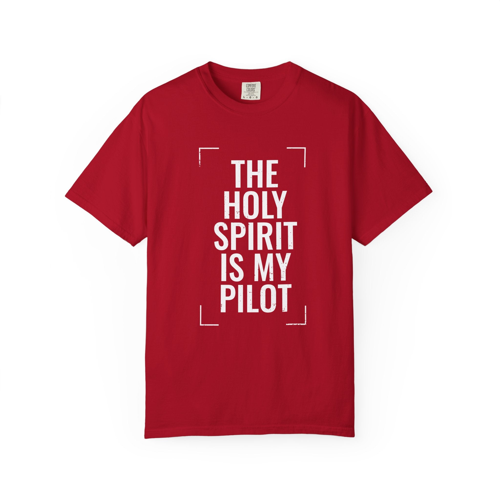 Holy Spirit Is My Pilot T-Shirt — Christian Faith Graphic Tee