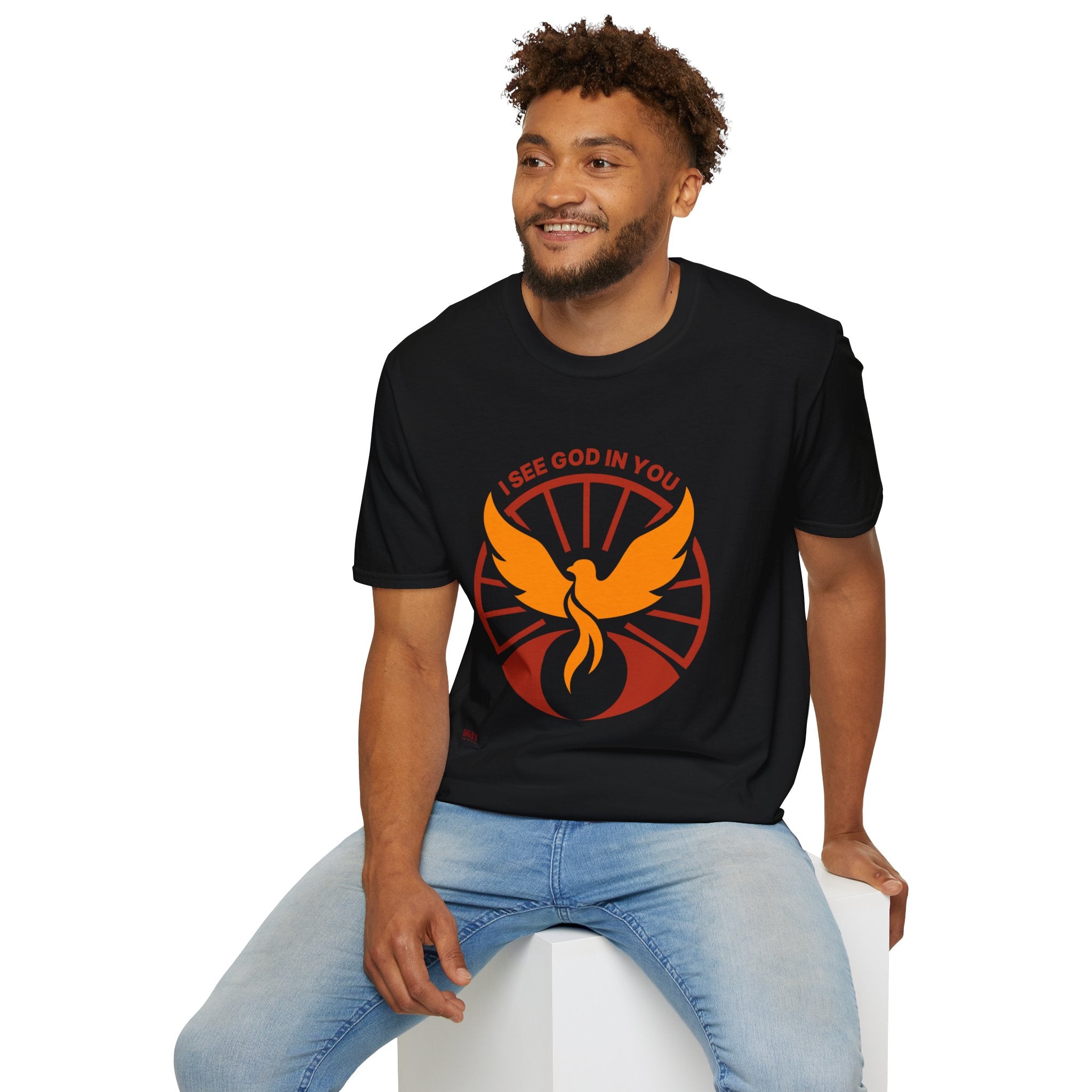 I See God In You Dove T-Shirt — Christian Faith Inspirational Tee