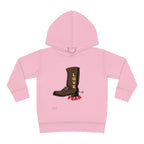 Toddler Pullover Fleece Hoodie Love Over Fear