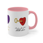 Two-Tone Accent Mug For Coffee Lovers