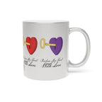 Metallic Mug (SilverGold).....Purchase My Heart With Love