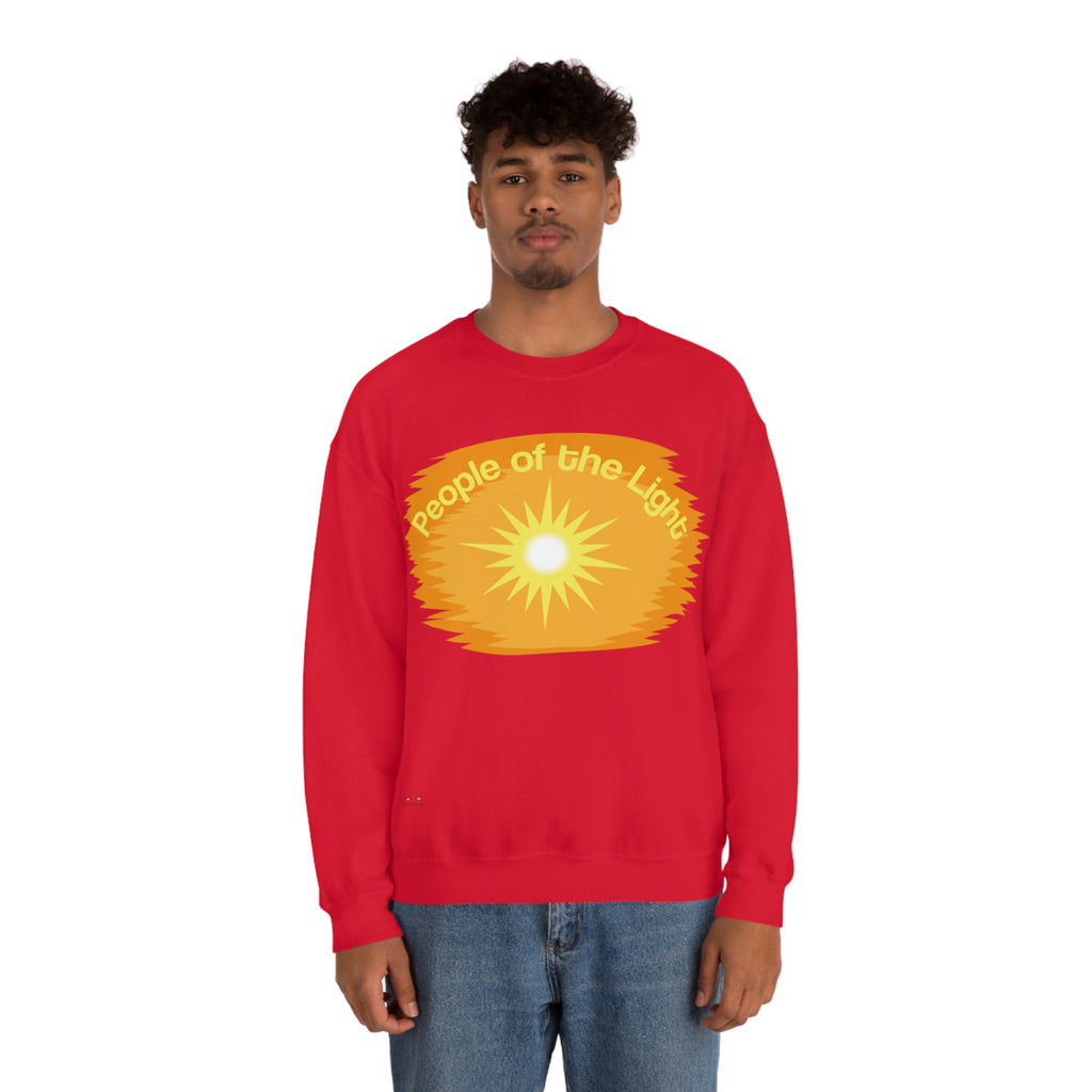 Unisex Heavy Blend Crewneck Sweatshirt People Of The Light