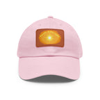 Dad Hat with Leather Patch. People Of The Light