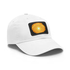 Dad Hat with Leather Patch. People Of The Light