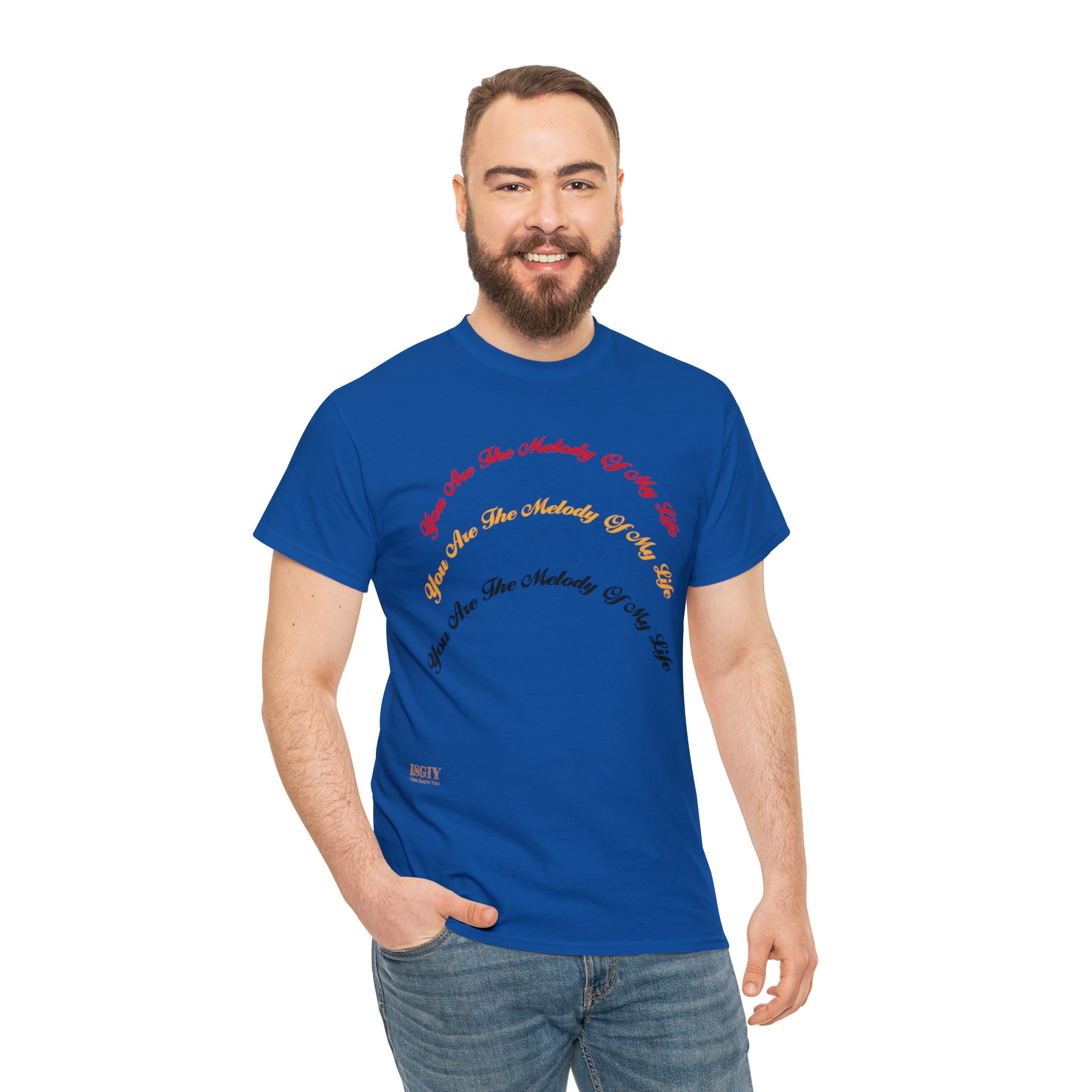 Unisex Heavy Cotton Tee...You Are The Melody multi