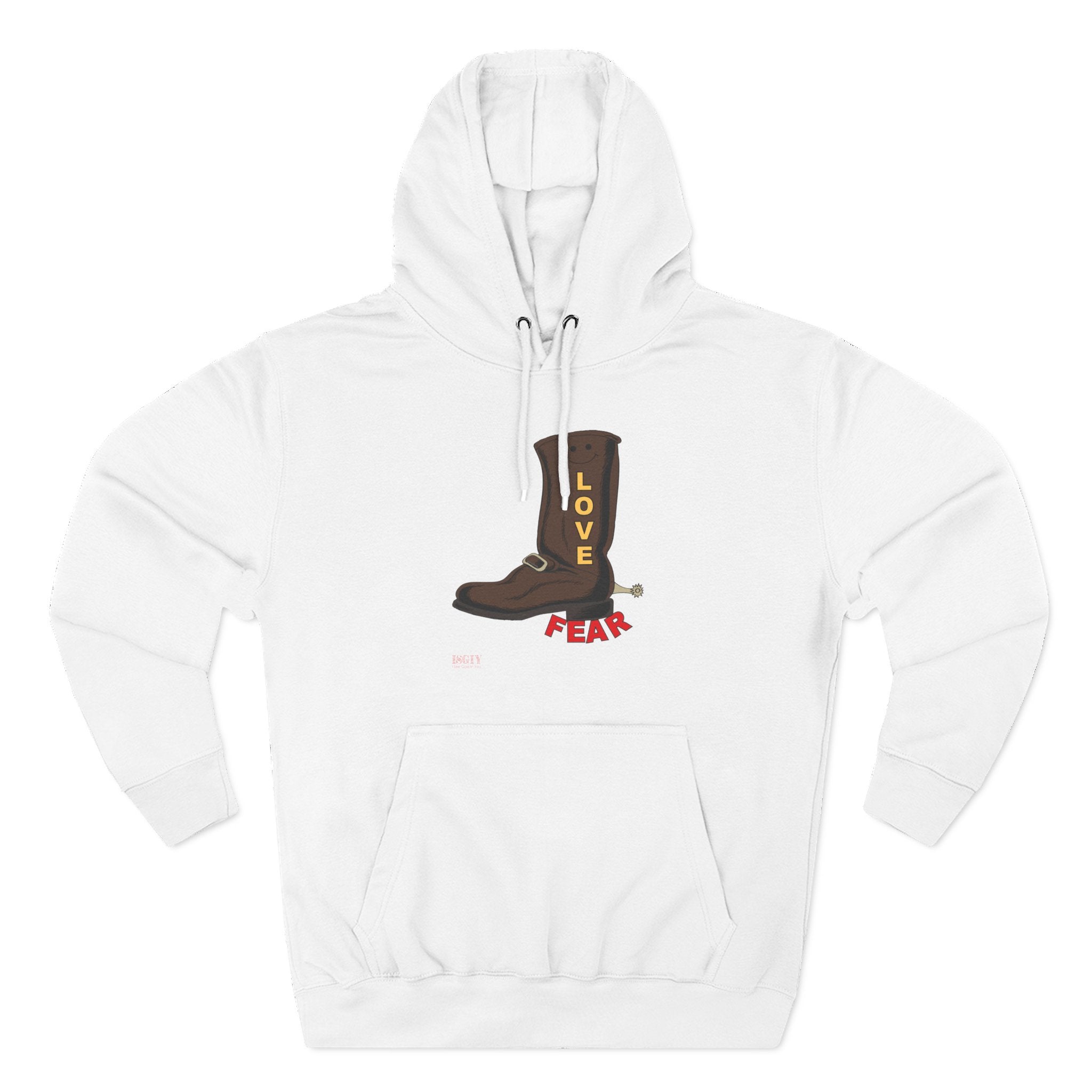 Copy of Unisex Premium Pullover Hoodie...Love Over Fear