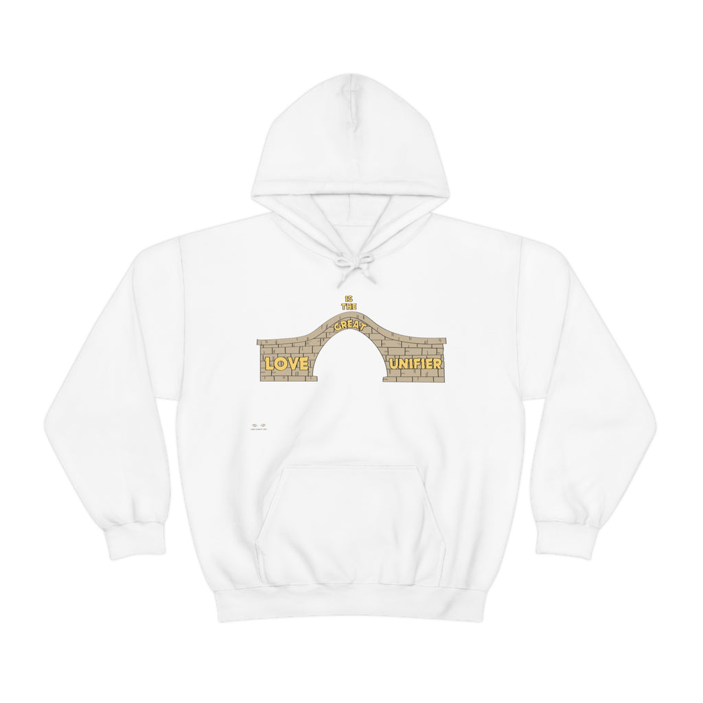Unisex Heavy Blend Hooded Sweatshirt Love Is The Great Unifier