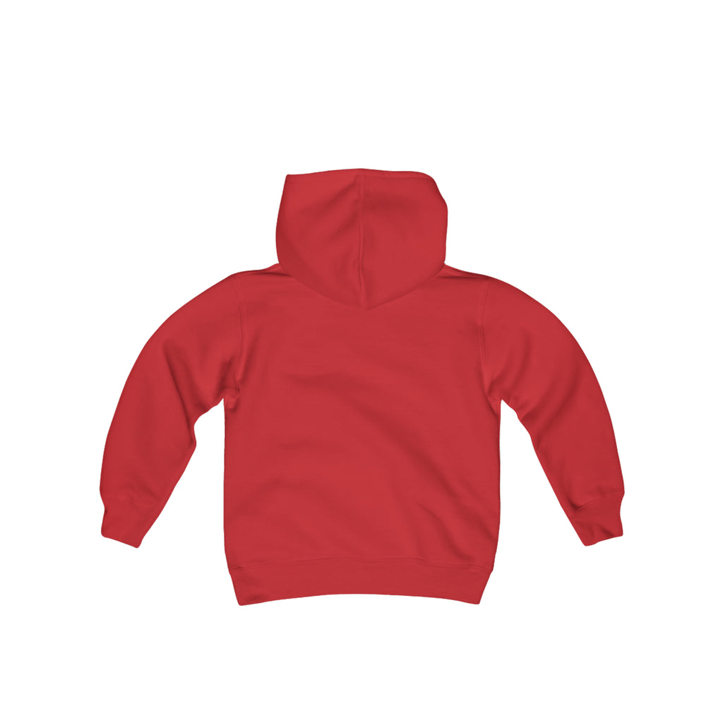 Youth Heavy Blend Hooded Sweatshirt Love Over Fear