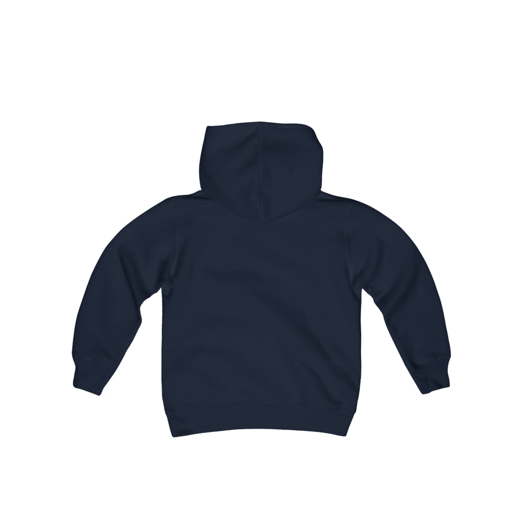 Youth Heavy Blend Hooded Sweatshirt Love Over Fear