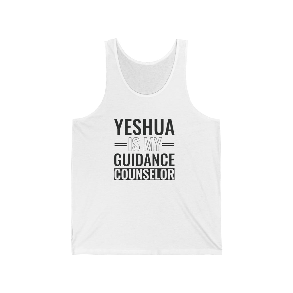 Yeshua Is My Guidance Counselor Tank — Christian Faith Inspirational Tank Top