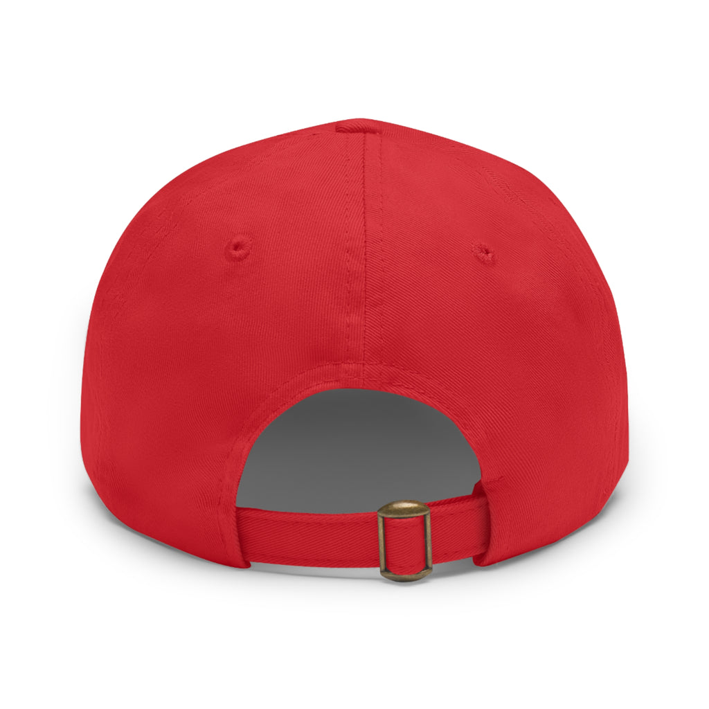Dad Hat with Leather Patch. I See God In You