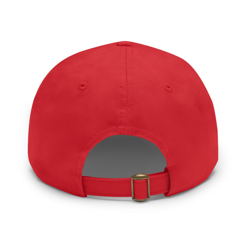 Dad Hat with Leather Patch. I See God In You