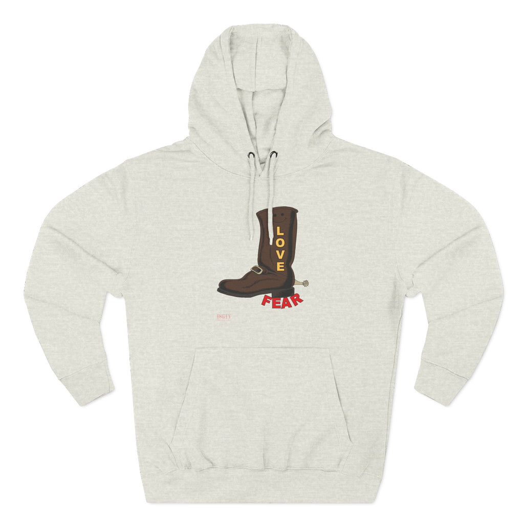 Unisex Premium Pullover Hoodie...Love Over Fear