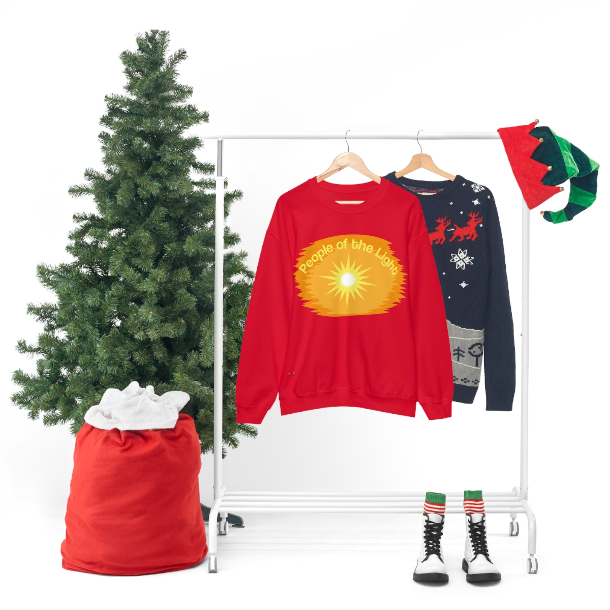 Unisex Heavy Blend Crewneck Sweatshirt People Of The Light