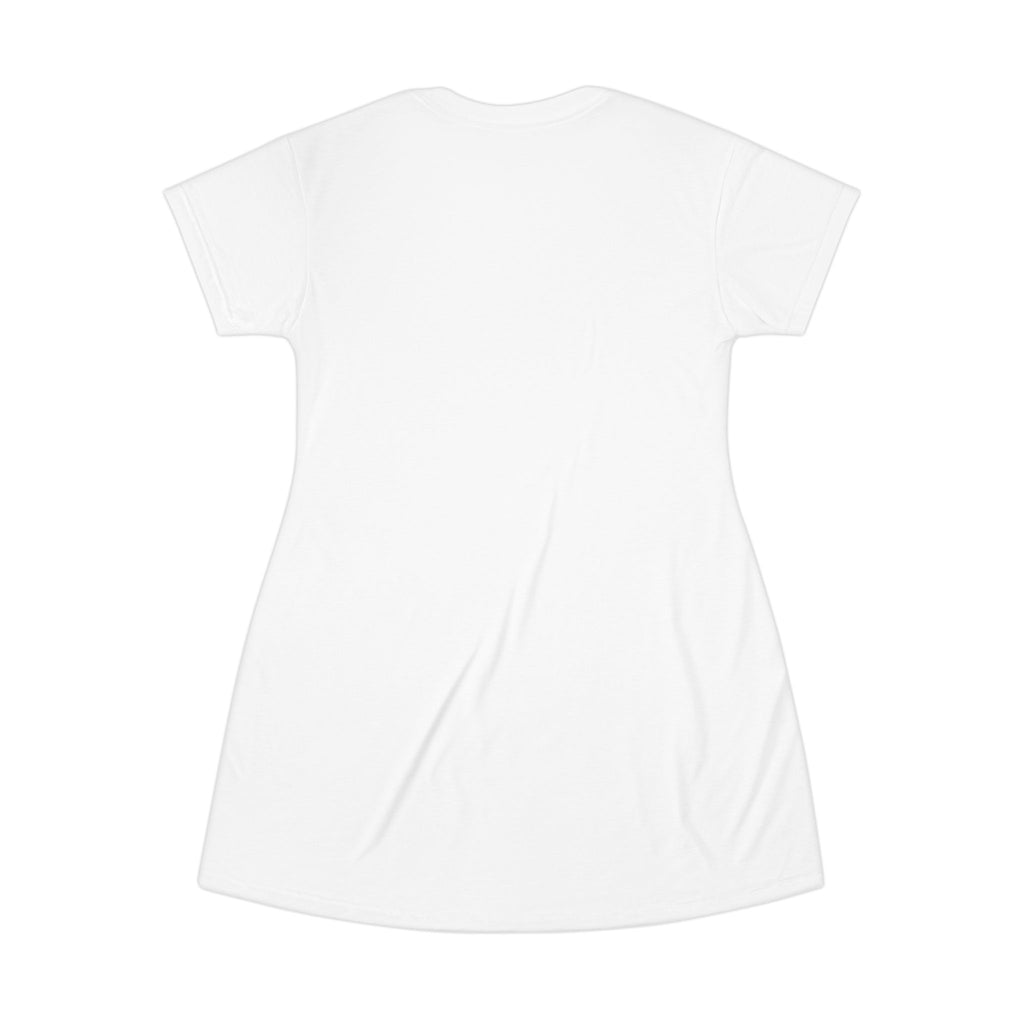 All Over Print T-Shirt Dress Thank You for Loving me