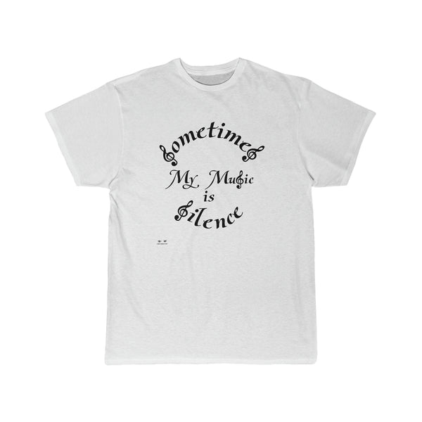 Men's Short Sleeve Tee Sometimes Silence